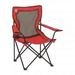 Chair Quad Mesh Broadband Red