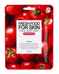 Fresh Food For Skin Facial Sheet Mask Tomato