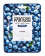 Fresh Food For Skin Facial Sheet Mask Blueberry