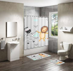 Shower Curtain&Bath Mat Sets-36
