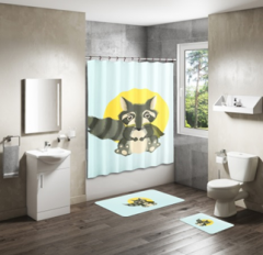 Shower Curtain&Bath Mat Sets-72