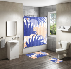 Shower Curtain&Bath Mat Sets-79