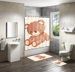 Shower Curtain&Bath Mat Sets-236