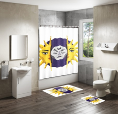 Shower Curtain&Bath Mat Sets-290