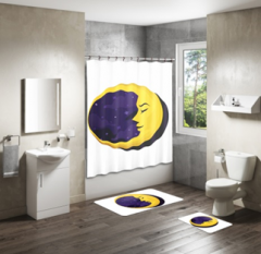 Shower Curtain&Bath Mat Sets-292