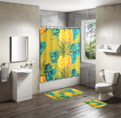 Shower Curtain&Bath Mat Sets-353