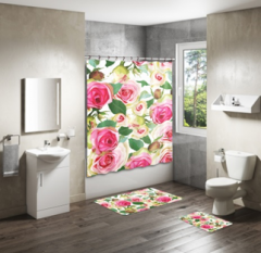 Shower Curtain&Bath Mat Sets-365