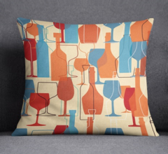 Multicoloured Cushion Covers 45x45cm- 593