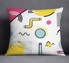 Multicoloured Cushion Covers 45x45cm- 986