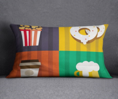 Multicoloured Cushion Covers 35x50 cm- 1058