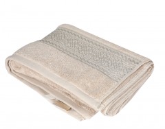 Fieldcrest Arabesque Bath Sheet 81X163 Beige