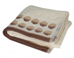 Circle Wash Cloth 33X33 Beige