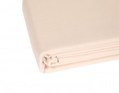 Classic Fitted Sheet Single 1Pc-Plain Beige