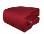 Cannon Stripe Comforter Full 6Pcs Set 200T Burgundy