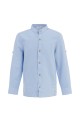 Boy's Long Sleeve Shirt LT.BLUE 3/4