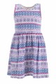Girl's Knitted Dress D.BLUE 3/4