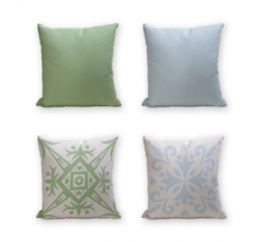 Set of 4 Cushion Cover - 50% Cotton 50% Polyester- 45x45cm (each) -174
