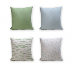 Set of 4 Cushion Cover - 50% Cotton 50% Polyester- 45x45cm (each) -175