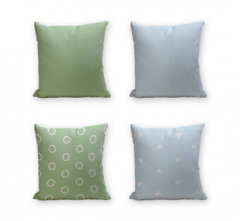Set of 4 Cushion Cover - 50% Cotton 50% Polyester- 45x45cm (each) -187