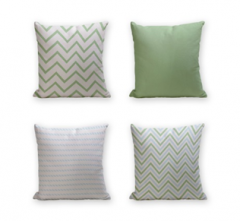 Set of 4 Cushion Cover - 50% Cotton 50% Polyester- 45x45cm (each) -189