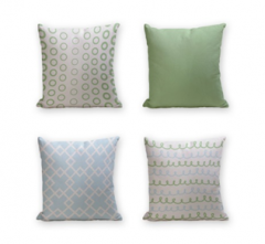 Set of 4 Cushion Cover - 50% Cotton 50% Polyester- 45x45cm (each) -194