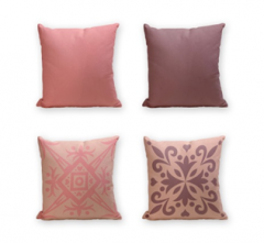 Set of 4 Cushion Cover - 50% Cotton 50% Polyester- 45x45cm (each) -203