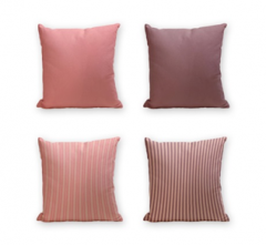 Set of 4 Cushion Cover - 50% Cotton 50% Polyester- 45x45cm (each) -206