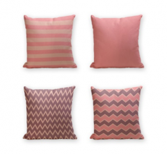 Set of 4 Cushion Cover - 50% Cotton 50% Polyester- 45x45cm (each) -220
