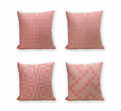 Set of 4 Cushion Cover - 50% Cotton 50% Polyester- 45x45cm (each) -230