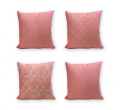 Set of 4 Cushion Cover - 50% Cotton 50% Polyester- 45x45cm (each) -231