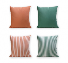 Set of 4 Cushion Cover - 50% Cotton 50% Polyester- 45x45cm (each) -264