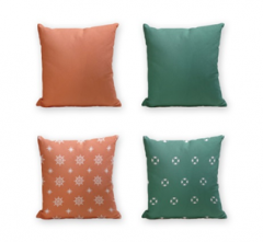 Set of 4 Cushion Cover - 50% Cotton 50% Polyester- 45x45cm (each) -265