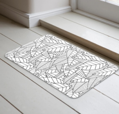 Decorative Door Mat  40x70 cm - Non-slip 207