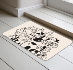 Decorative Door Mat  40x70 cm - Non-slip 267