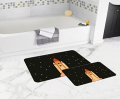 Bath Mat (2 pieces) Non-Slip - 50x80cm + 50x45cm -9