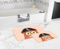 Bath Mat (2 pieces) Non-Slip - 50x80cm + 50x45cm -17