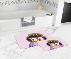 Bath Mat (2 pieces) Non-Slip - 50x80cm + 50x45cm -18