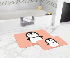 Bath Mat (2 pieces) Non-Slip - 50x80cm + 50x45cm -22