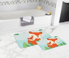 Bath Mat (2 pieces) Non-Slip - 50x80cm + 50x45cm -32