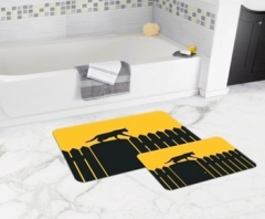 Bath Mat (2 pieces) Non-Slip - 50x80cm + 50x45cm -41