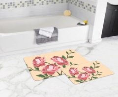 Bath Mat (2 pieces) Non-Slip - 50x80cm + 50x45cm -57