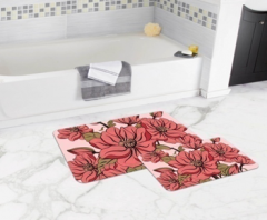 Bath Mat (2 pieces) Non-Slip - 50x80cm + 50x45cm -63