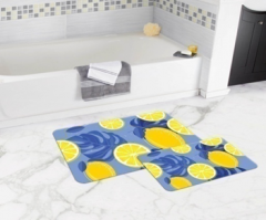 Bath Mat (2 pieces) Non-Slip - 50x80cm + 50x45cm -78