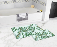 Bath Mat (2 pieces) Non-Slip - 50x80cm + 50x45cm -83