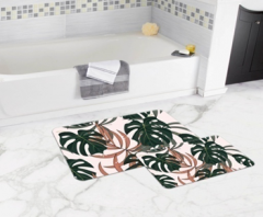 Bath Mat (2 pieces) Non-Slip - 50x80cm + 50x45cm -85