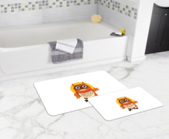 Bath Mat (2 pieces) Non-Slip - 50x80cm + 50x45cm -89