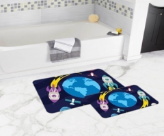 Bath Mat (2 pieces) Non-Slip - 50x80cm + 50x45cm -92