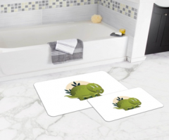 Bath Mat (2 pieces) Non-Slip - 50x80cm + 50x45cm -104