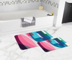 Bath Mat (2 pieces) Non-Slip - 50x80cm + 50x45cm -116