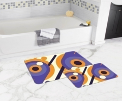 Bath Mat (2 pieces) Non-Slip - 50x80cm + 50x45cm -117